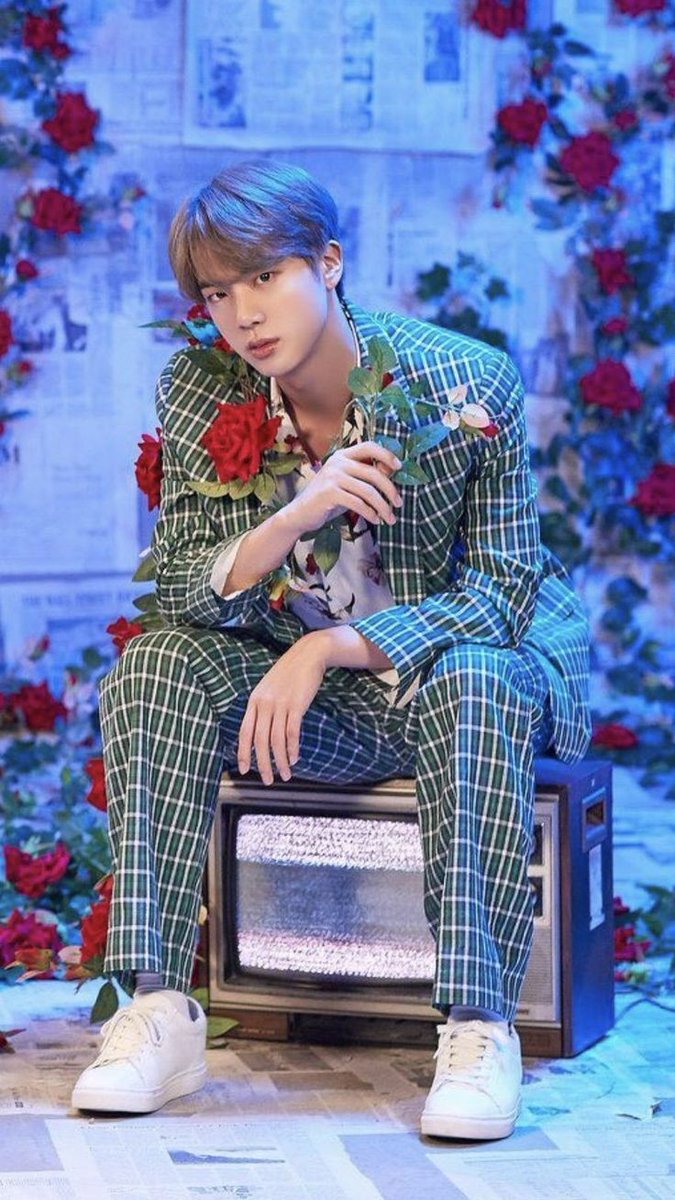 Jin as your valentine