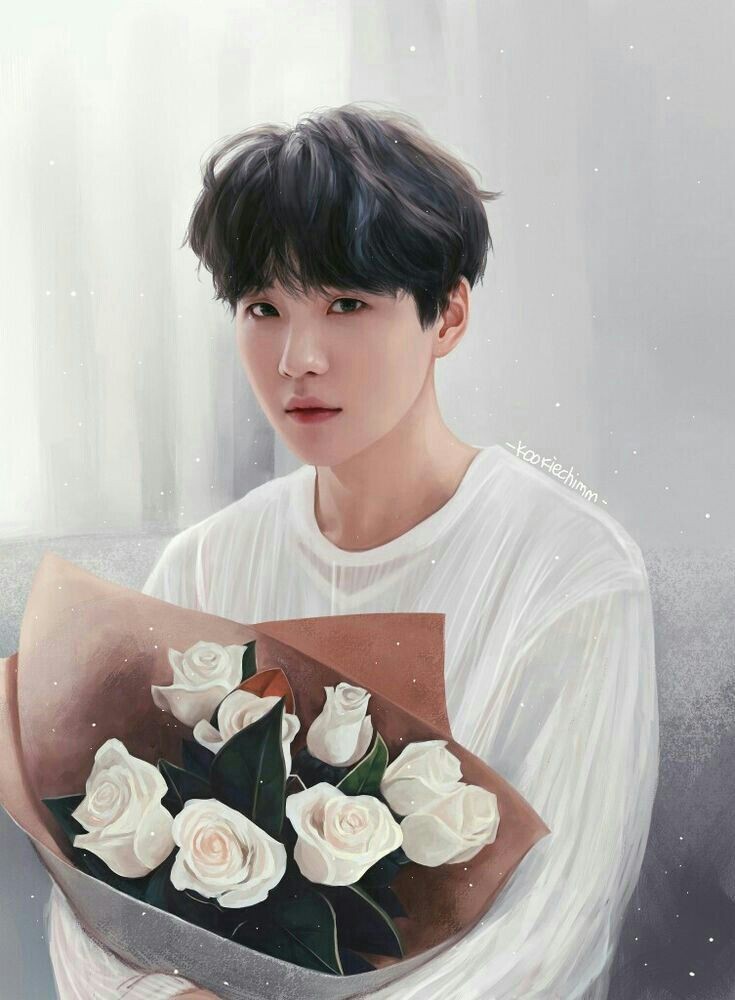 Suga as your valentine