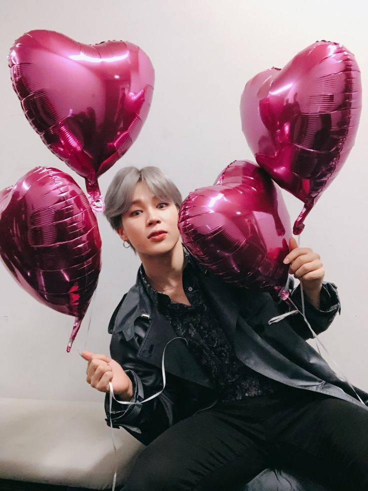 Jimin as your valentine