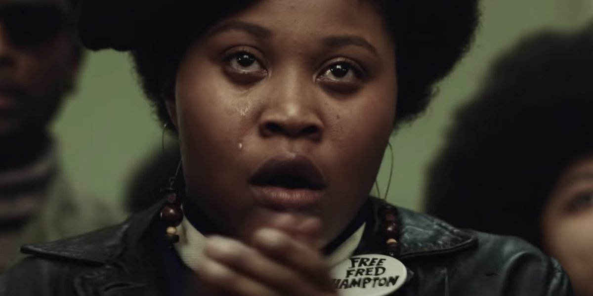 krysfranklintv's tweet image. And what a six month ride it's been for Dominique Fishback. Project Power with Jamie Foxx in August and Akua Njeri in February. #JudasAndTheBlackMessiah