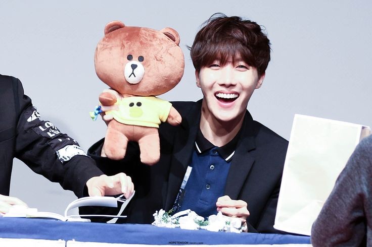 J-Hope as your valentine