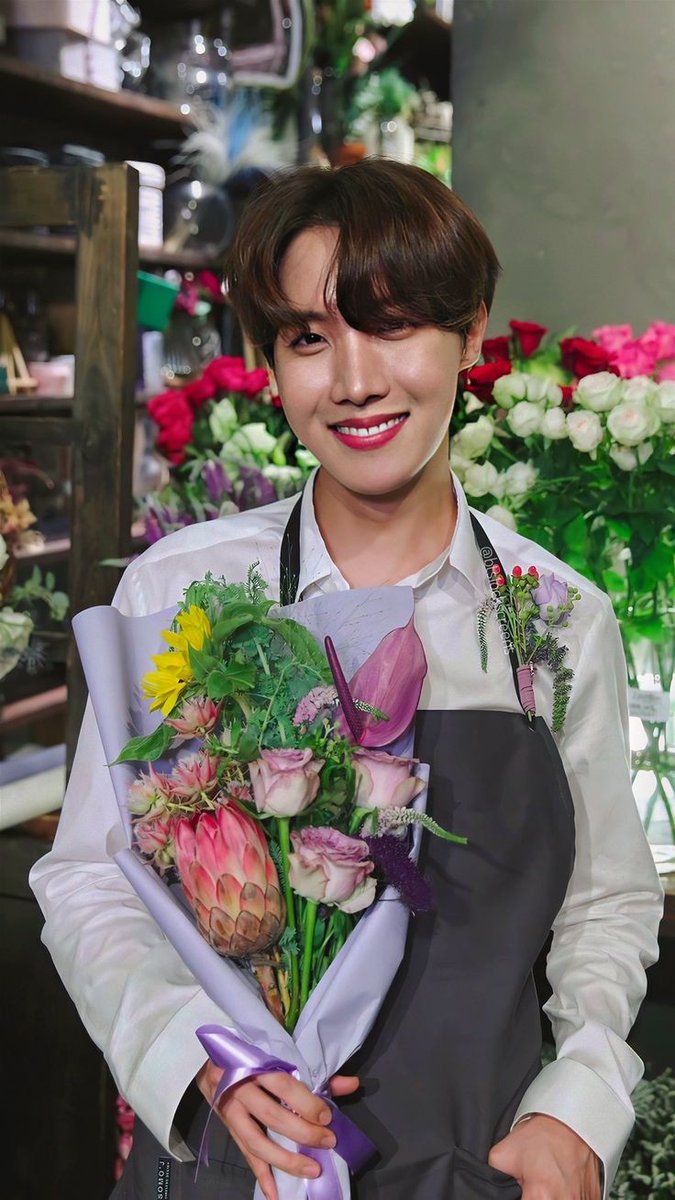 J-Hope as your valentine