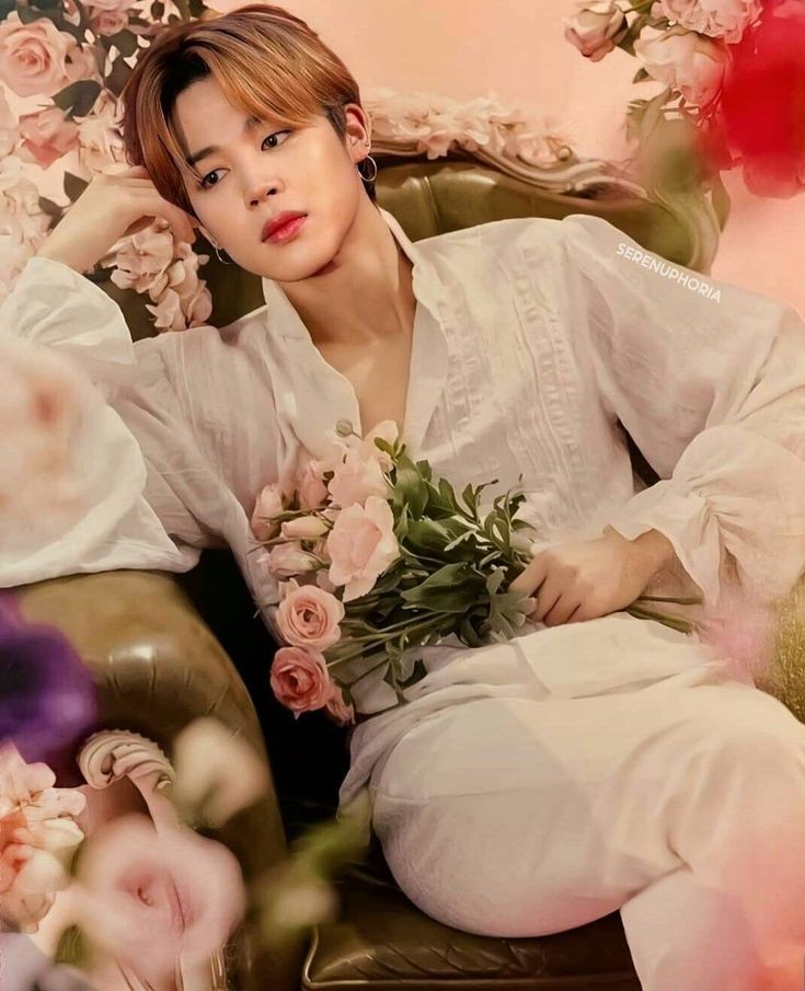 Jimin as your valentine