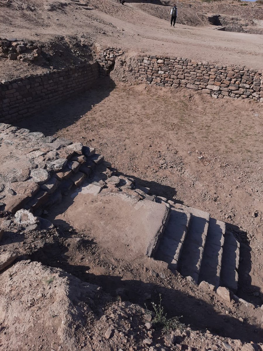 GSawansha's tweet image. Dholavira, Gujarat ( Indus valley civilization)