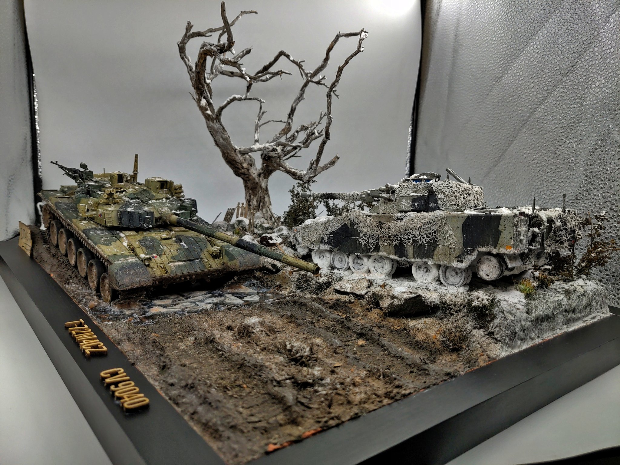 Exzuikaku 1 35 T 72m4cz And Cv9040 捷克 T 72m4cz和瑞典 Cv9040制作中 完成度95 T Co 1cmfojxh3x Twitter