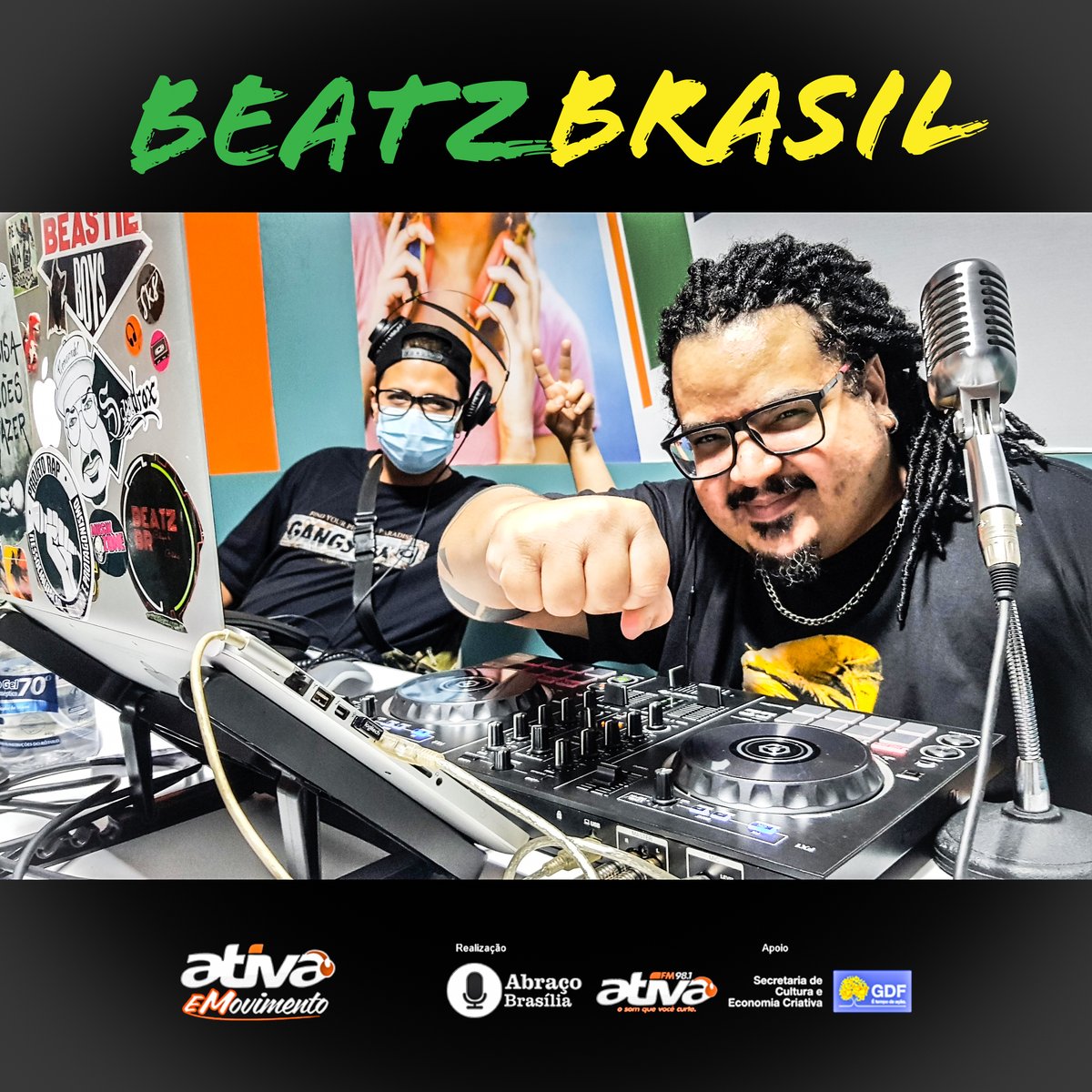 beatzbrasil98's tweet photo. Já já, às 11h, na rádio Ativa FM 98,1 MHz: BEATZ BRASIL. Hoje a promoção vai ser oferecida pela Calliandra Arte Orgânica! ACESSE O SITE DA ATIVA
🖥📲 https://t.co/Aju3ZG5ub9
⠀
UM ÓTIMO DOMINGO E INÍCIO DE SEMANA!
⠀
📷 Ana Assunção https://t.co/2T4zjLGHmy