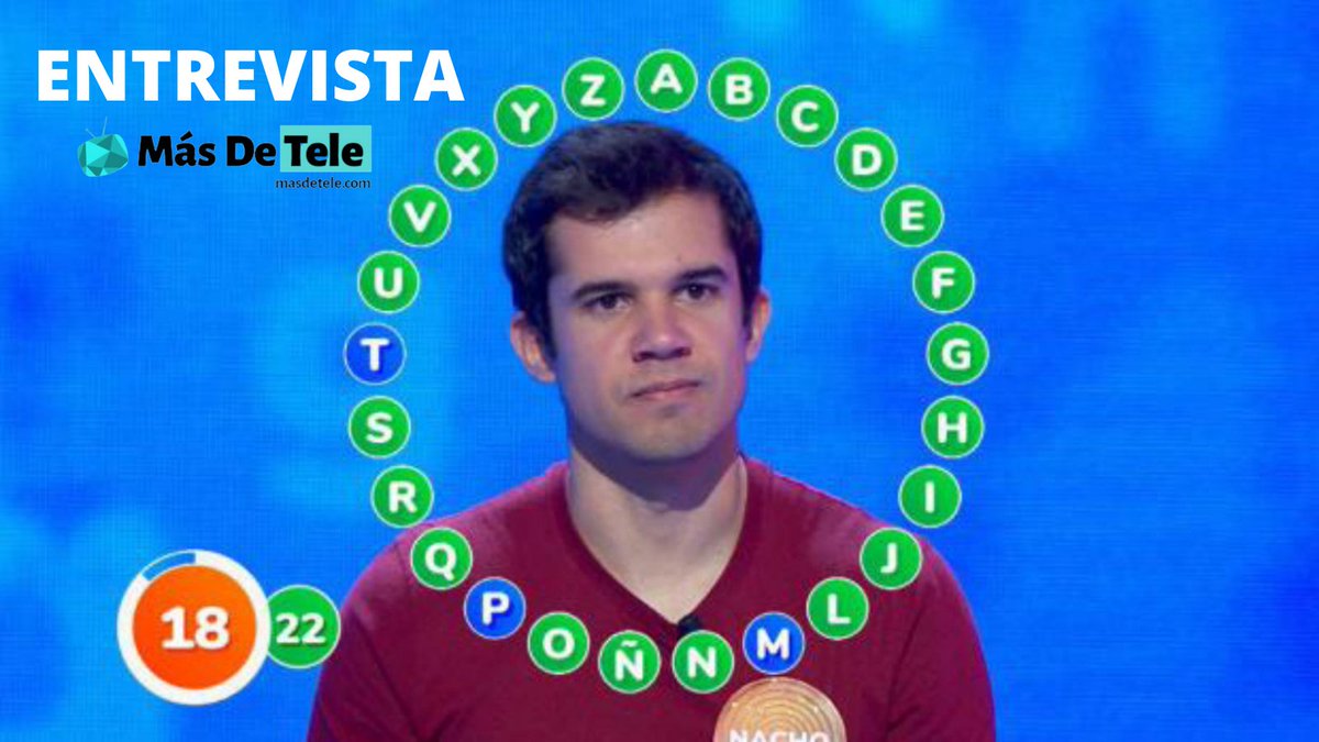 MasDeTele's tweet photo. Nacho Mangut (@supermangut) no descarta volver a #Pasapalabra: "Creo que aún puedo tener alguna oportunidad más" ▶ https://t.co/uOdUdZRPp3 https://t.co/KBBNkPwmv8