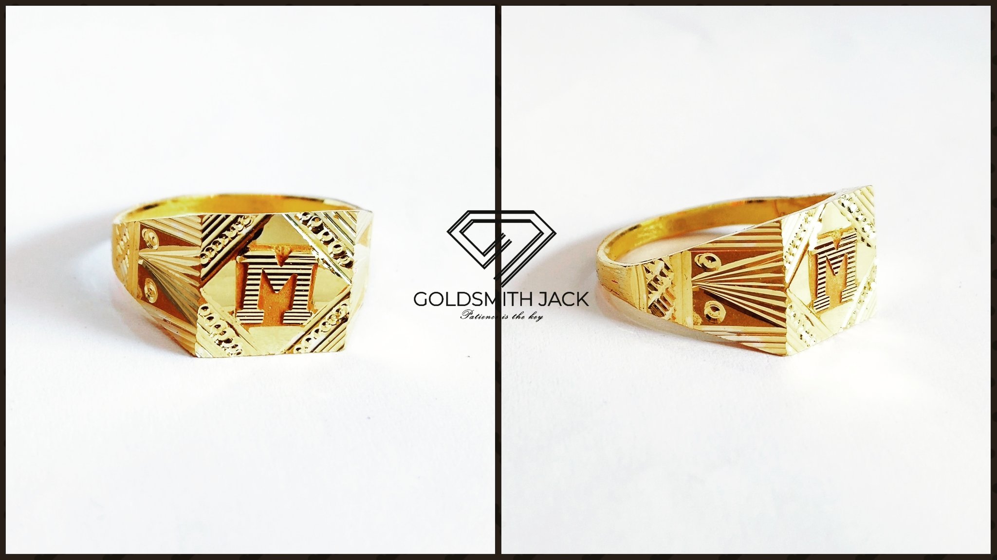 stone gold ring design | gold ring designs for women | 3 gram gold ring |  fancy bangles collection | Ring designs, Gold ring designs, Gold rings