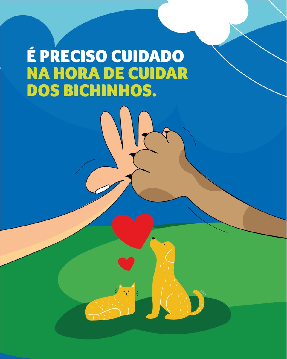 A Chesf dá início a uma campanha de conscientização para que haja maior cuidado com os animais que se encontrem em áreas de extrema segurança, como usinas e subestações. Confira os cards e saiba mais como agir ao encontrar os pets em áreas impróprias. https://t.co/RJkMQl8LNI