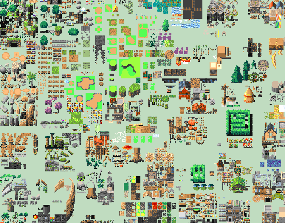 小林 光 Hikaru Kobayashi On Twitter 自分で言うのもアレですが 個人製作の域を超えている量のマップチップを描いてるなあ Pixelart ドット絵 Rpgツクールmv Https T Co 5qnjzlgeok Twitter