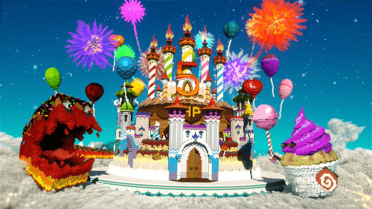 February 11th was the 5th birthday of the HeroPixels project. To celebrate, we built a cake!