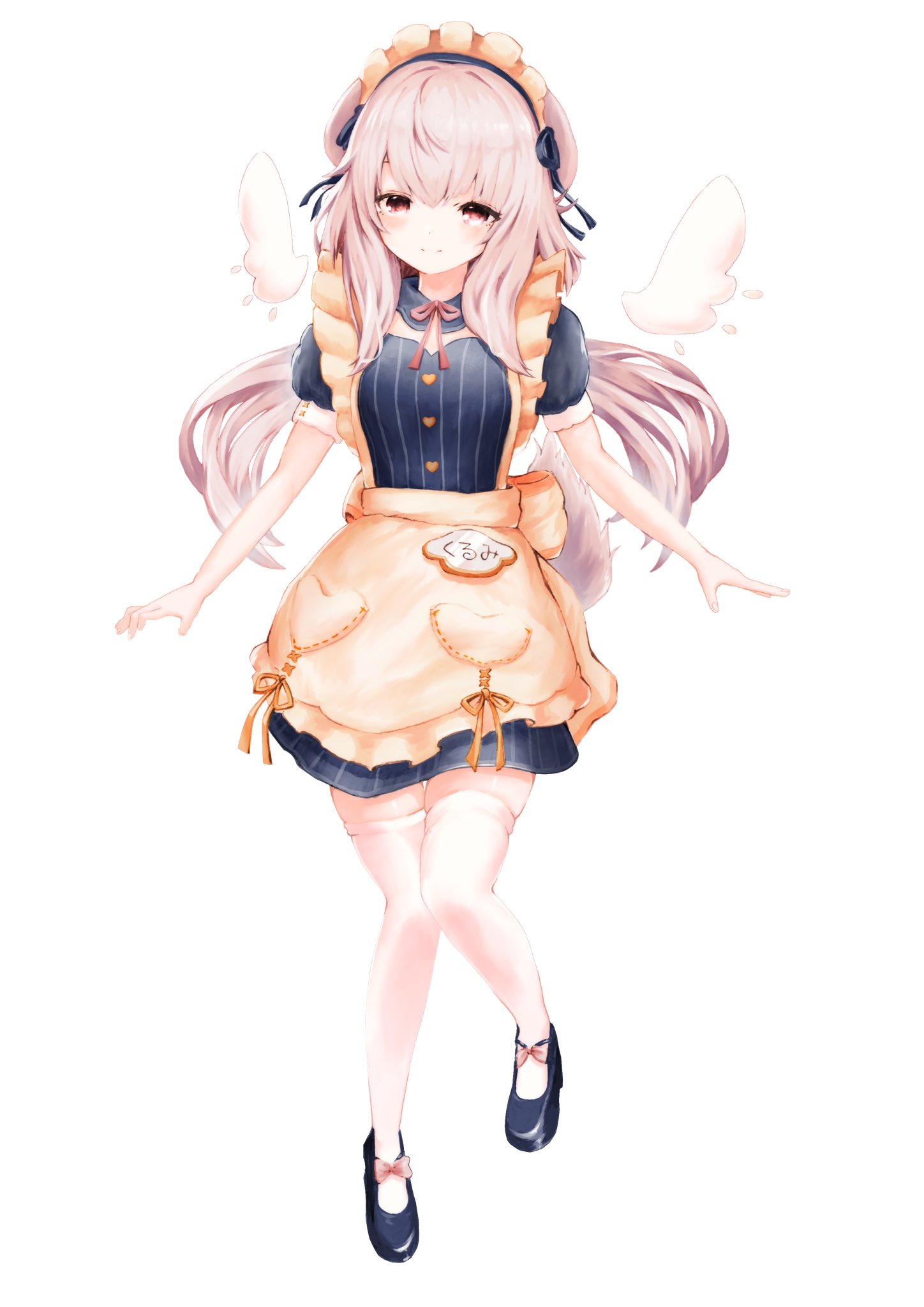 紫*音様 癒しの神様祝福❣️可愛いbabyの祈り✨オリジナル編みぐるみ BABY福岡店限定「ゆらゆらいちごのハートエプロンあまくみゃ