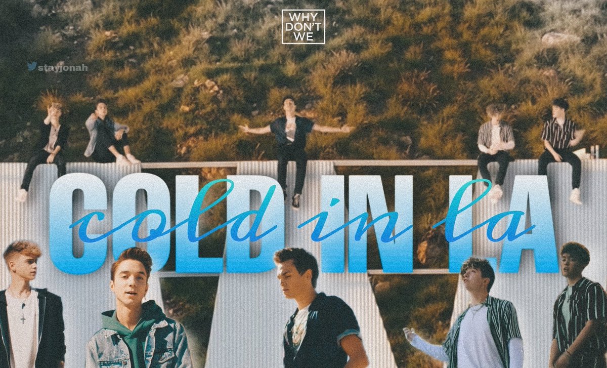 stayjonah's tweet photo. 2 years anniversary of Cold In LA today and to be honest it's still one of my favorite @whydontwemusic songs 🤍
#WHYDONTWE #ColdInLA https://t.co/VZoRzEmVre