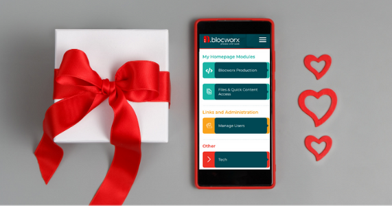 Love #NoCode? Our Blocworx community loves building products using the Blocworx platform 💕 

Visit hubs.li/H0Gw6dH0 to sign up for your free trial today! 
 
Happy Valentines Day from us at Blocworx! 

#ValentinesDay #NocCode #CitizendDeveloper #DigitalTransformation