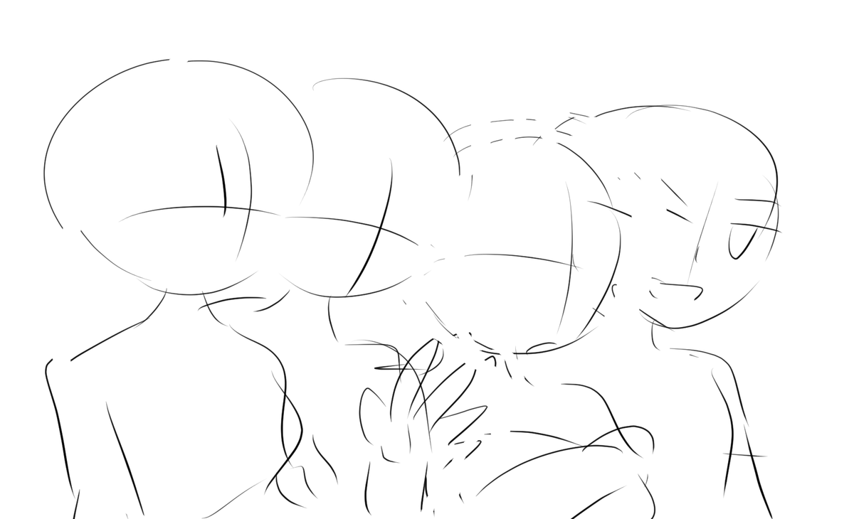 無から有、生み出しちゃったな?(線画できた) 