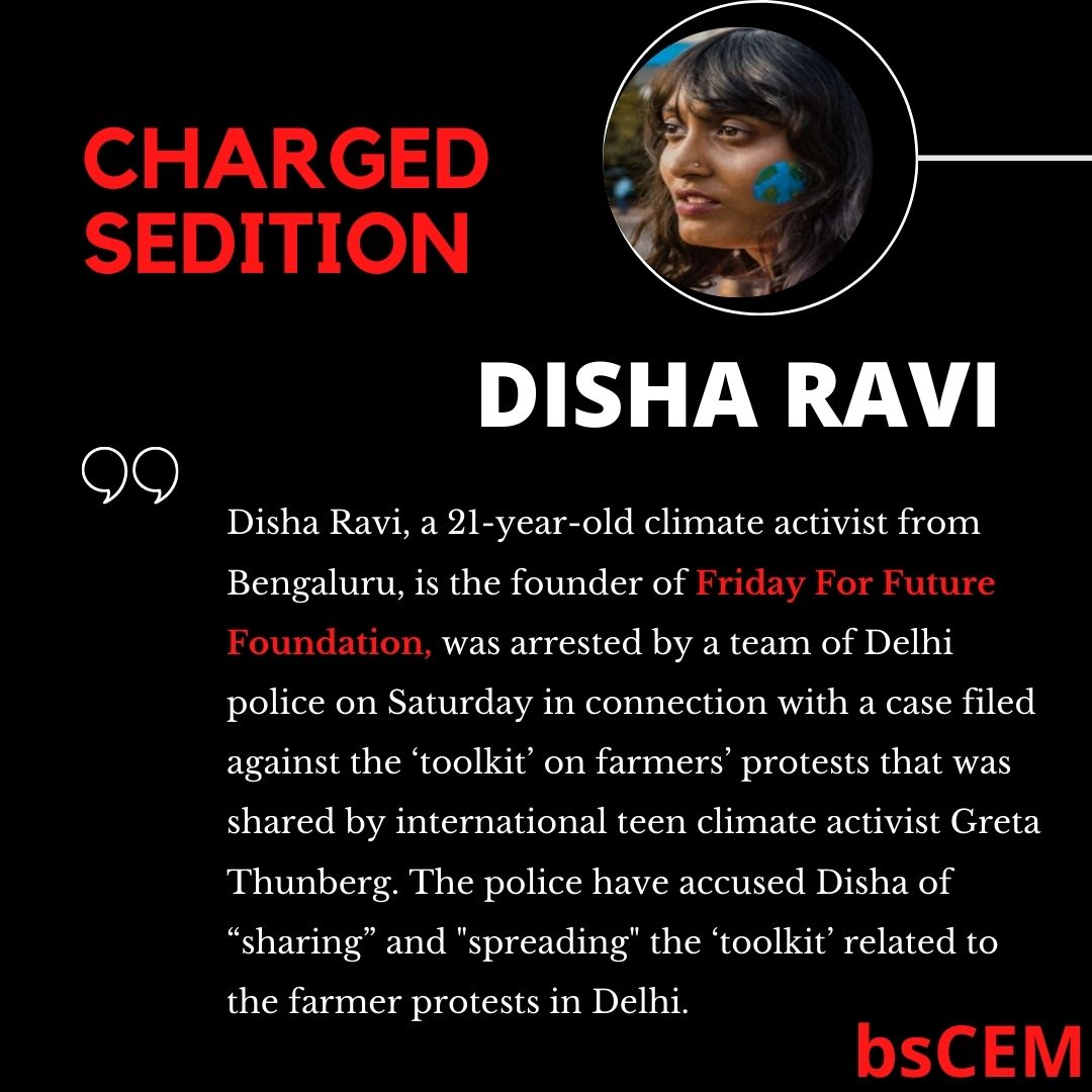 Rajveer88724's tweet image. #FreeDishaRavi 
#FreeNodeepKaur 
#FreeShivKumar 
#FreeAllPoliticalPrisoners