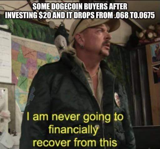 neostrx's tweet photo. And then they panic sell and lose even more money #dogecoin https://t.co/jEQjLHyIiu