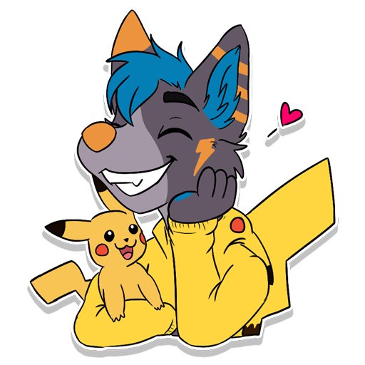 So I got this cutie from <a href="/JulesTheStoat/">Jules</a>  for my birthday! Thank you so much! Sticker by <a href="/MiesdoCreations/">💙🐭 MiesdoCreations 🐭💙</a>