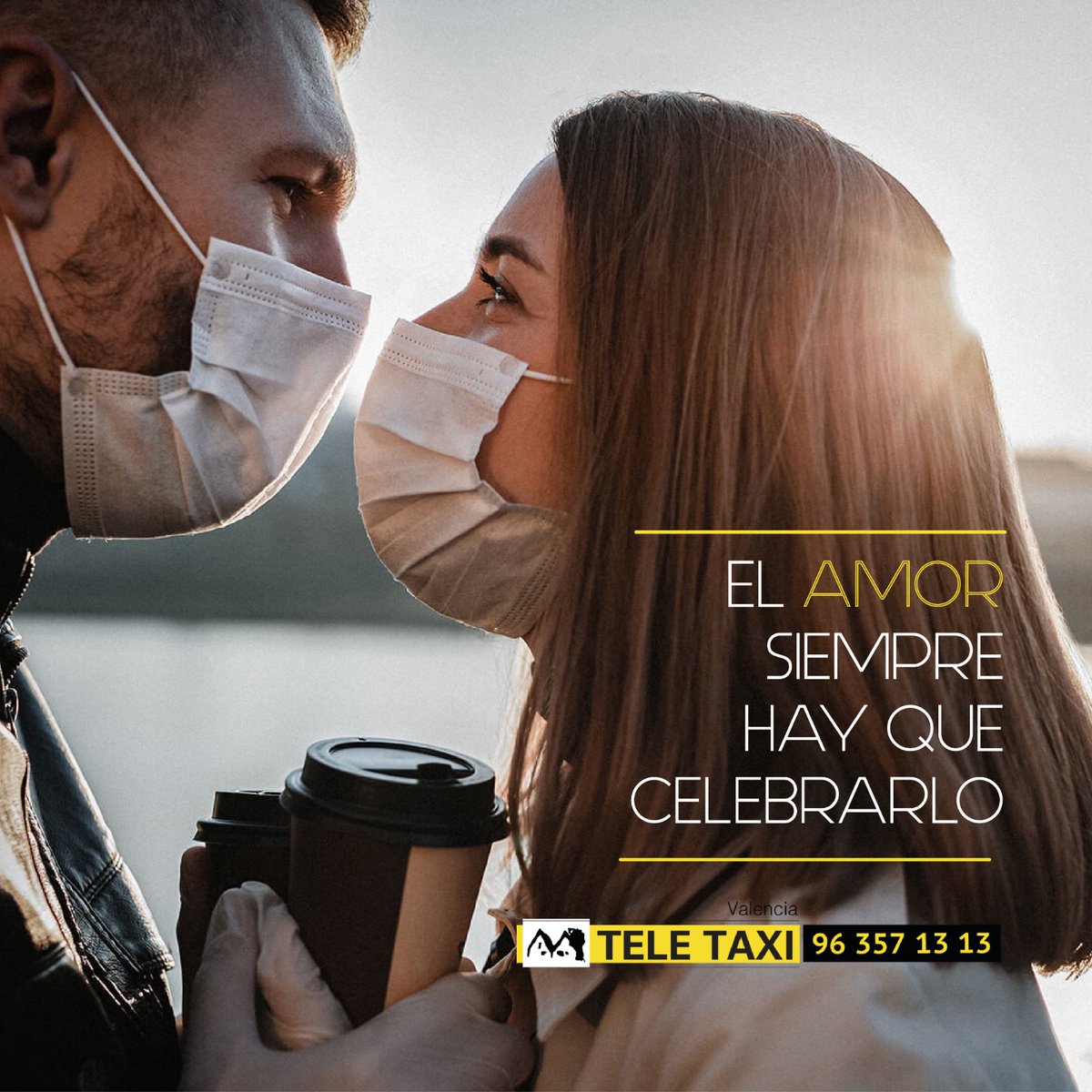 🥰¡Feliz San Valentín! 🥰

Queremos ver como vuestras miradas os delatan. 👀 Confía en nosotros para tu plan más romántico a través de la app PideTaxi 📱 y os llevaremos a vuestro lugar favorito. 💝

#PideTaxi #Valencia #SanValentín #14deFebrero
