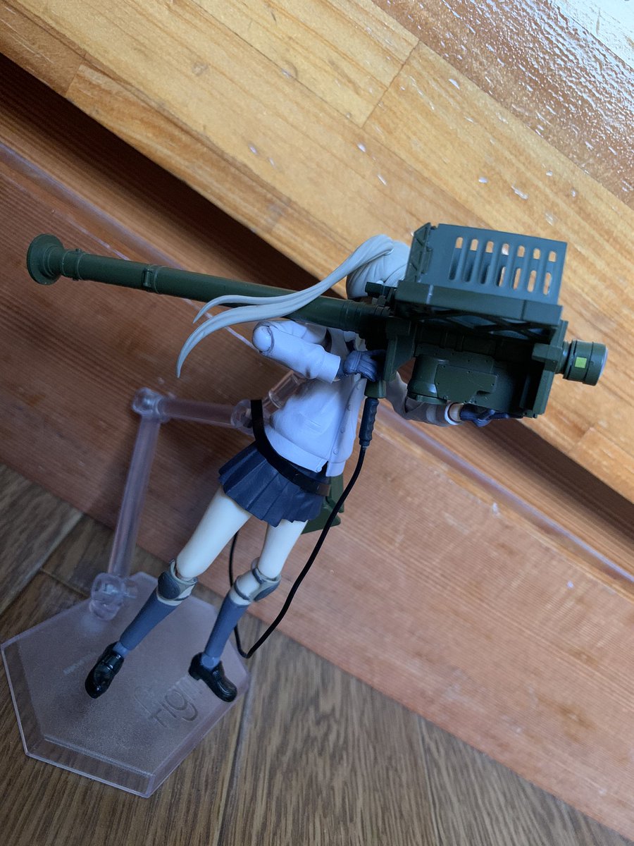 wakeposeidon's tweet photo. FIM-92スティンガーを作りました。
デケェ。
#リトルアーモリーを装備
#FIM92 https://t.co/xhkWomF1pL