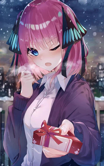 「受け取りなさいよ...」
#五等分の花嫁 