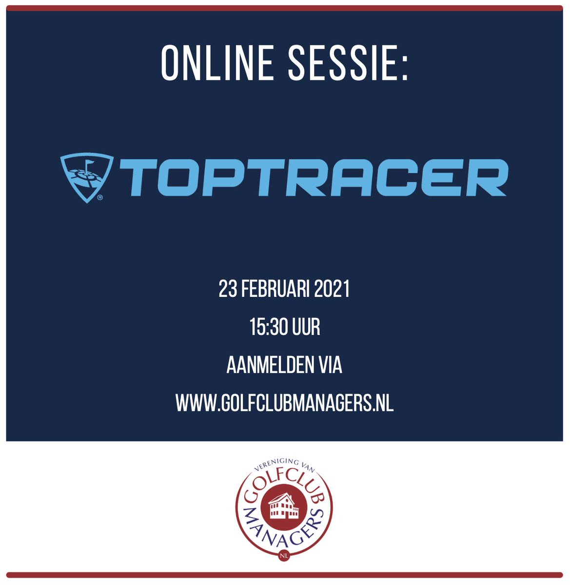 Aanmelden via golfclubmanagers.nl <a href="/Toptracer/">Toptracer</a> #golf #drivingrange