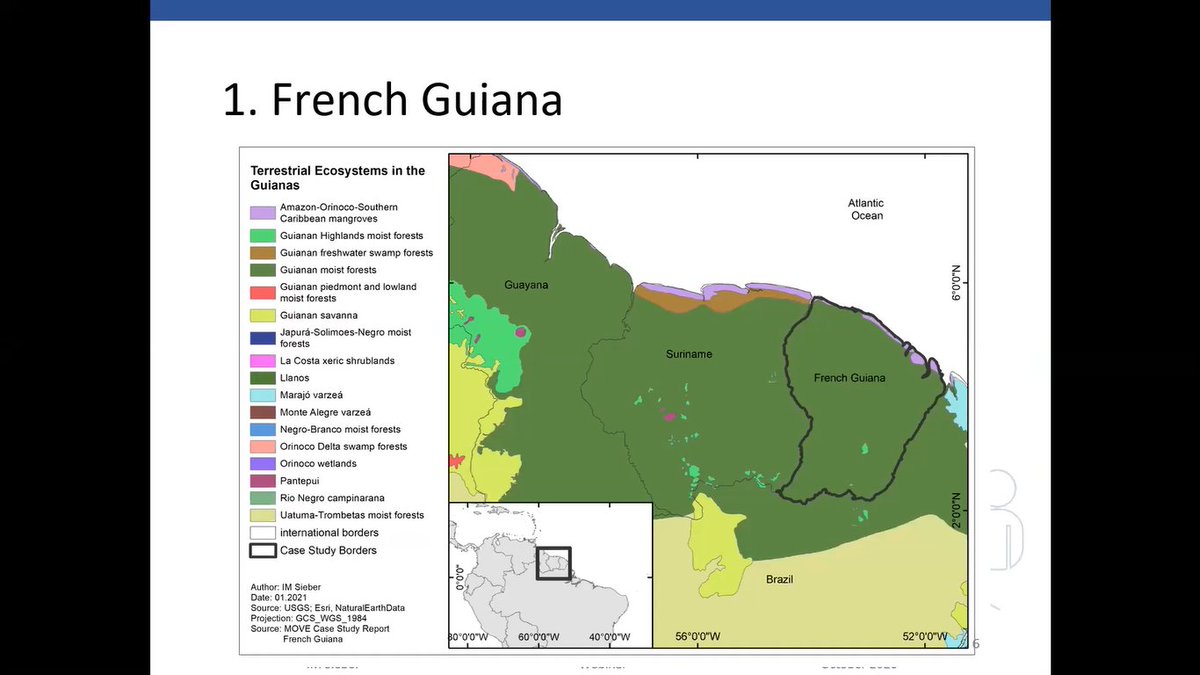 MOVEProject2018's tweet photo. 👉 In case you couldn´t attend to our seventh (and final) MOVE Project webinar, focused on French Guiana, remember that you can find a video and a resume in our website:
🔹 RESULTS: https://t.co/VKM14Zfzoc
🔹 NEWS: https://t.co/yVHaJo52y0 https://t.co/pv7rRL2UrX