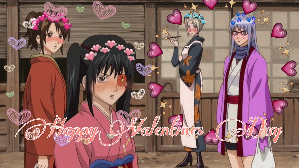 hayao_yato's tweet photo. Эх, ДА! С ПРАЗДНИКОМ! ❤️
#gintama #tsukuyo #sarutobi_ayame #tsusaru #yagyuu_kyuubei #shimura_tae #kyutae #HappyValentinesDay2021 #girlslove #yuri #銀魂 https://t.co/qdxLCa5axR