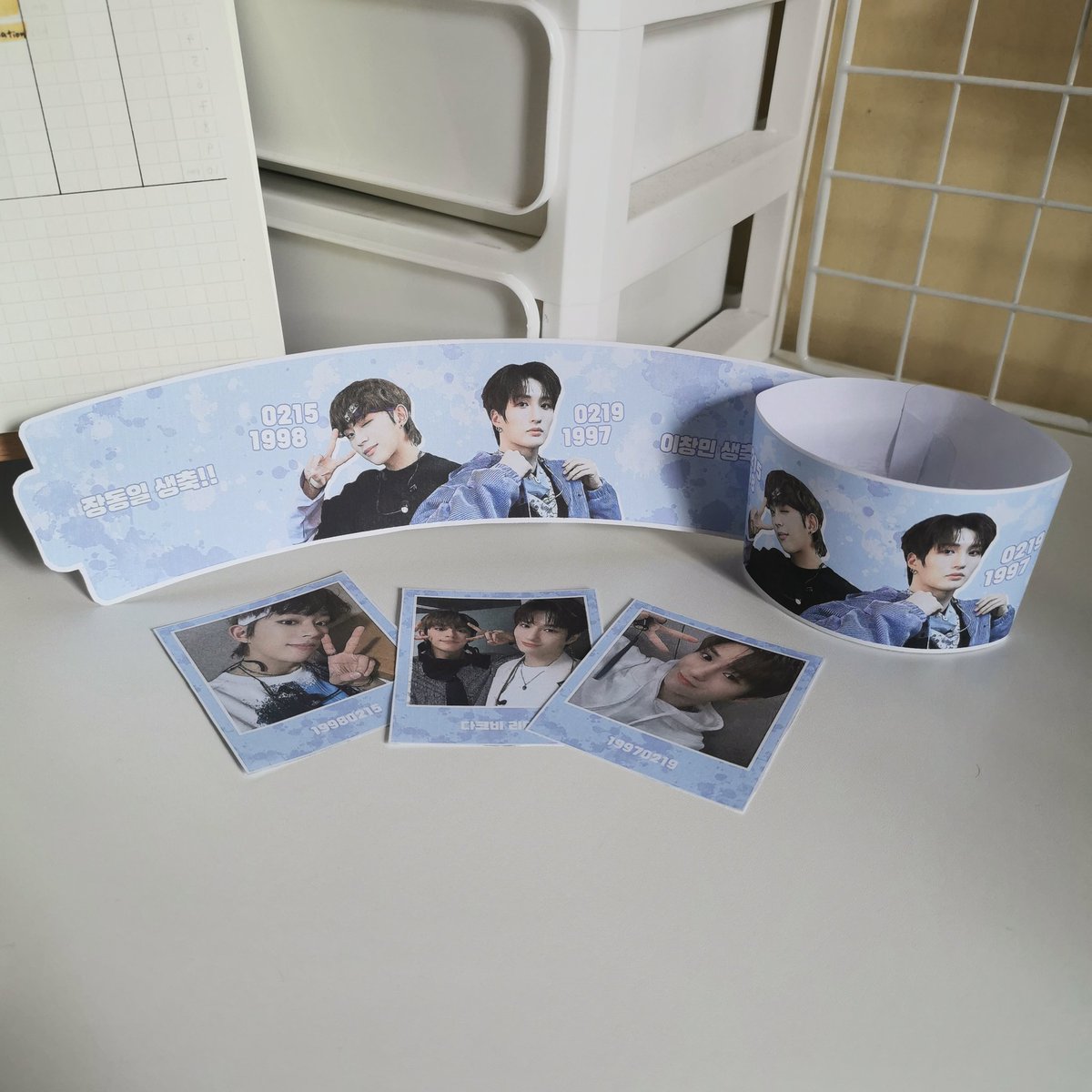 dkb_online's tweet photo. here's an in real life look at the goods!! a little blue moment for our aquarius leaders 💙

#DKB #E_CHAN #D1
#다크비 #이찬 #디원 https://t.co/whbnLb5UEN