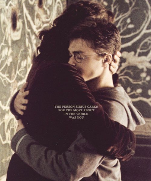 PotterWorldUK's tweet photo. "The person Sirius cared for the most about in the world was you." 😭😭 #RIPSiriusBlack https://t.co/o6mG2FN9yO