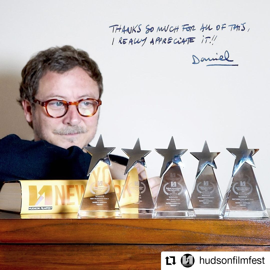 Thanks!! Hudson International Film Festival New York. KRISIS. Best Director Short Film, Best Actor, Best Cinematography, Filmmaker of the Year World, Best Short Film.

#film #short #newyork #hudson