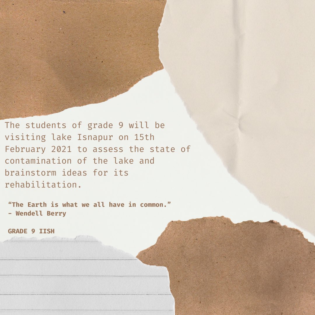IISHCLIMATECHA1's tweet photo. #savethelakes #iish #grade9 https://t.co/RKLtfpMAWm