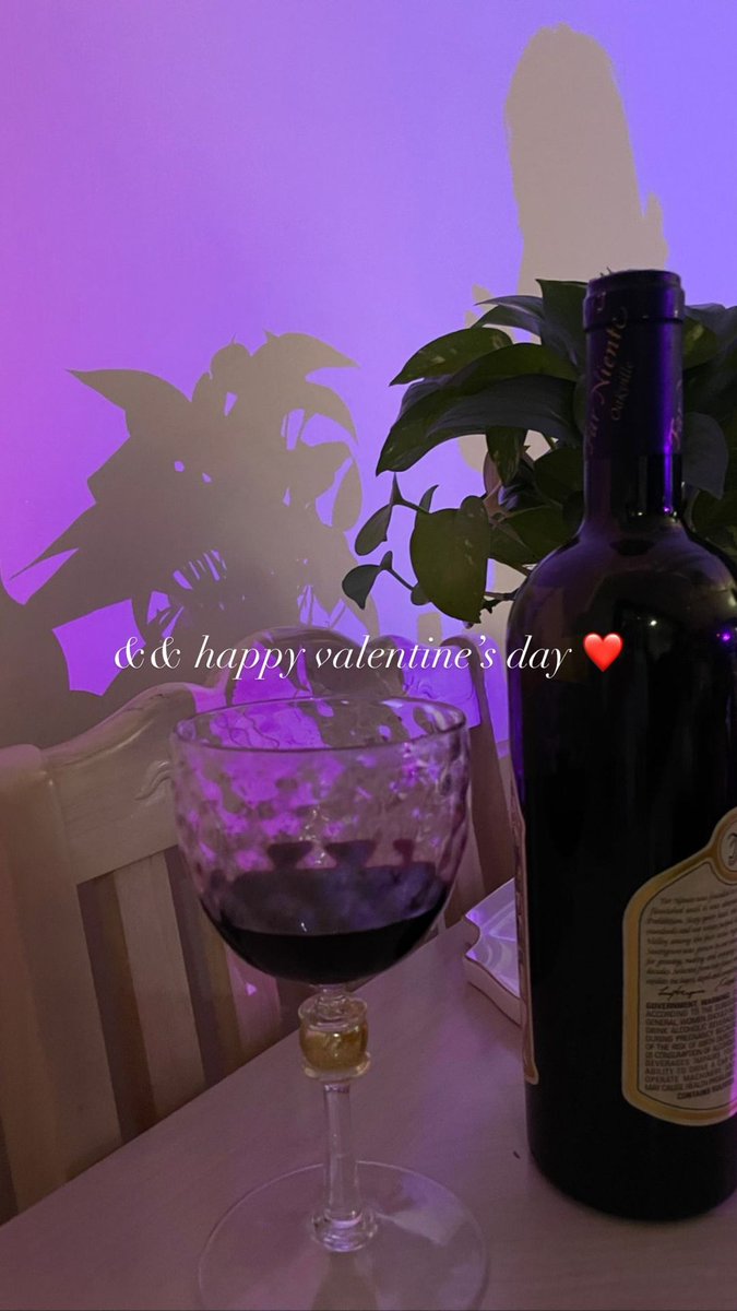 Post birthday dinner or V day, we take both. Happy Valentine's Day, loves. ♥️🍸