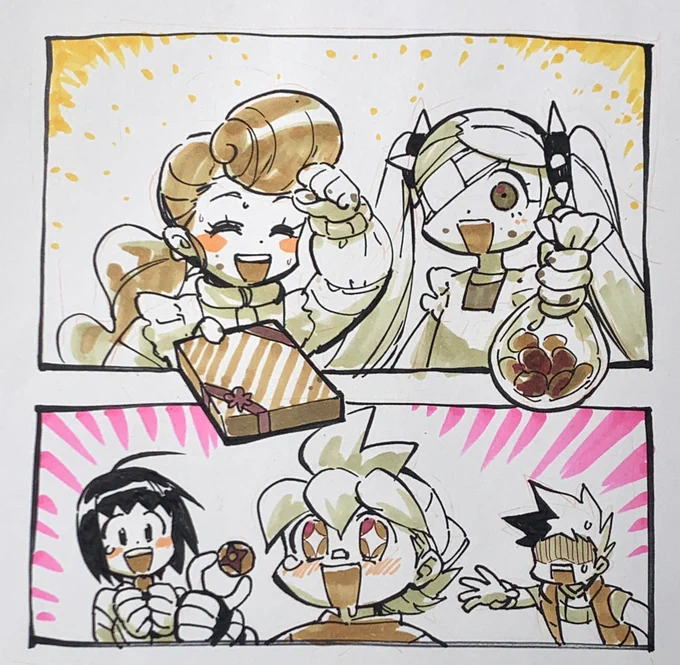 ハッピー?バレンタインデー
「手作りチョコ作ったよ!」 #ニンジャラ 