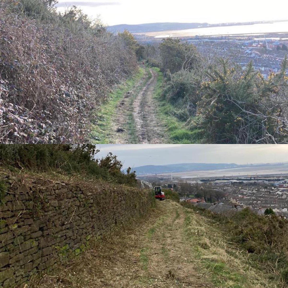 hmpriceltd's tweet photo. Footpath clearance carried out this week #clearance #forst #woodchippers @Takeuchiuk @STIHL_GB https://t.co/83z4uH8cGl