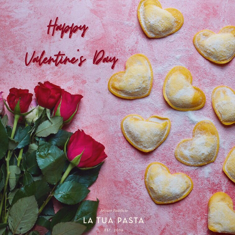 ♥️ Happy Valentine’s Day ♥️

The day has arrived to celebrate #love in all shapes and forms, 

Even though #Italians spread love everyday, today we spread a little more (#pasta) love for you ❤️

#HappyValentinesDay2021 #VDAYWITHV