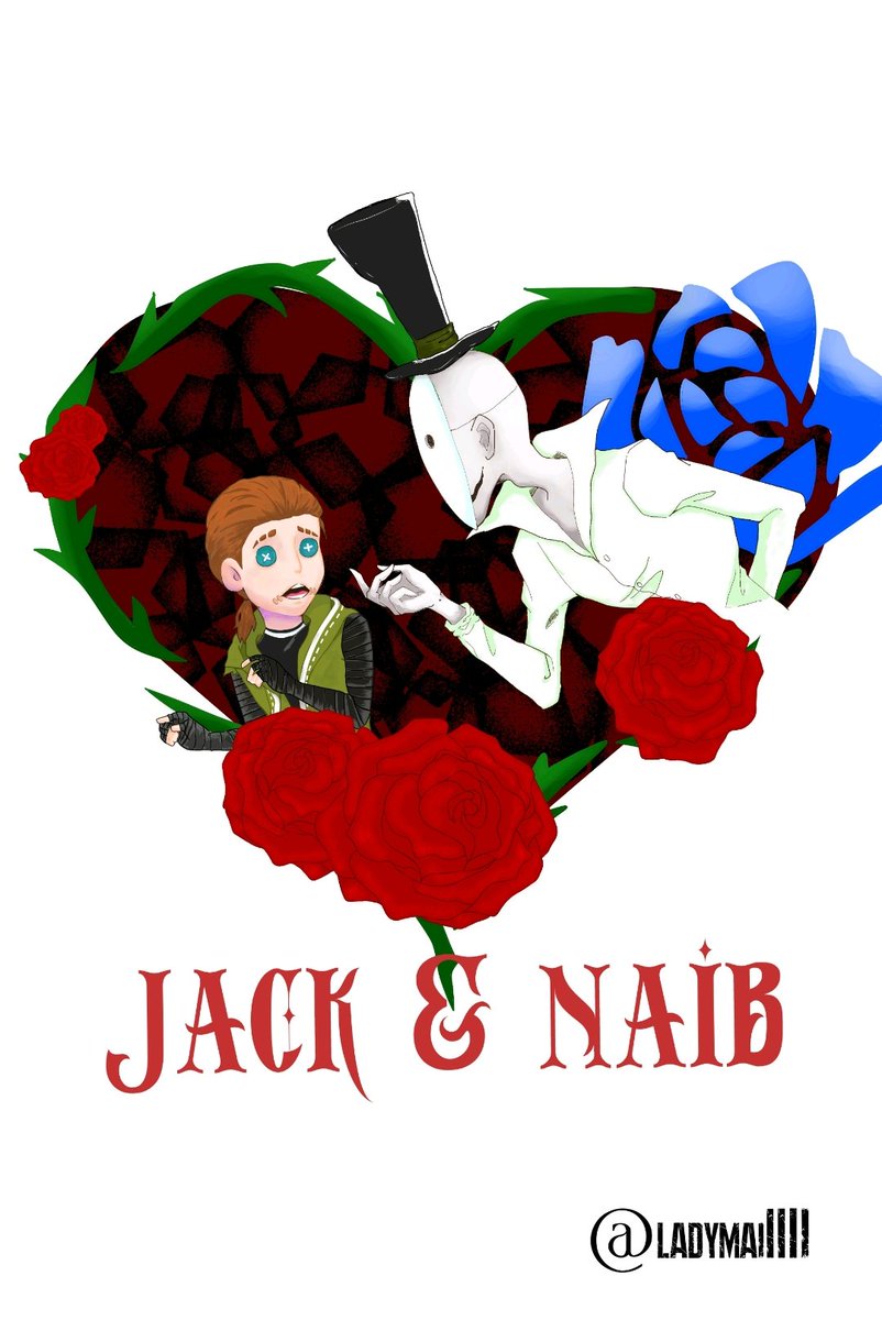 Ladymai13's tweet photo. Happy Valentine's Day 2021 
ปีนี้วาดทันด้วยอ่า 👏👏👏😤
#jacknaib #huseli #josephcarl #lizpector
#第五人格イラスト
#ハッピーバレンタインデー
#IdentityVth https://t.co/aCkPkGIdBX