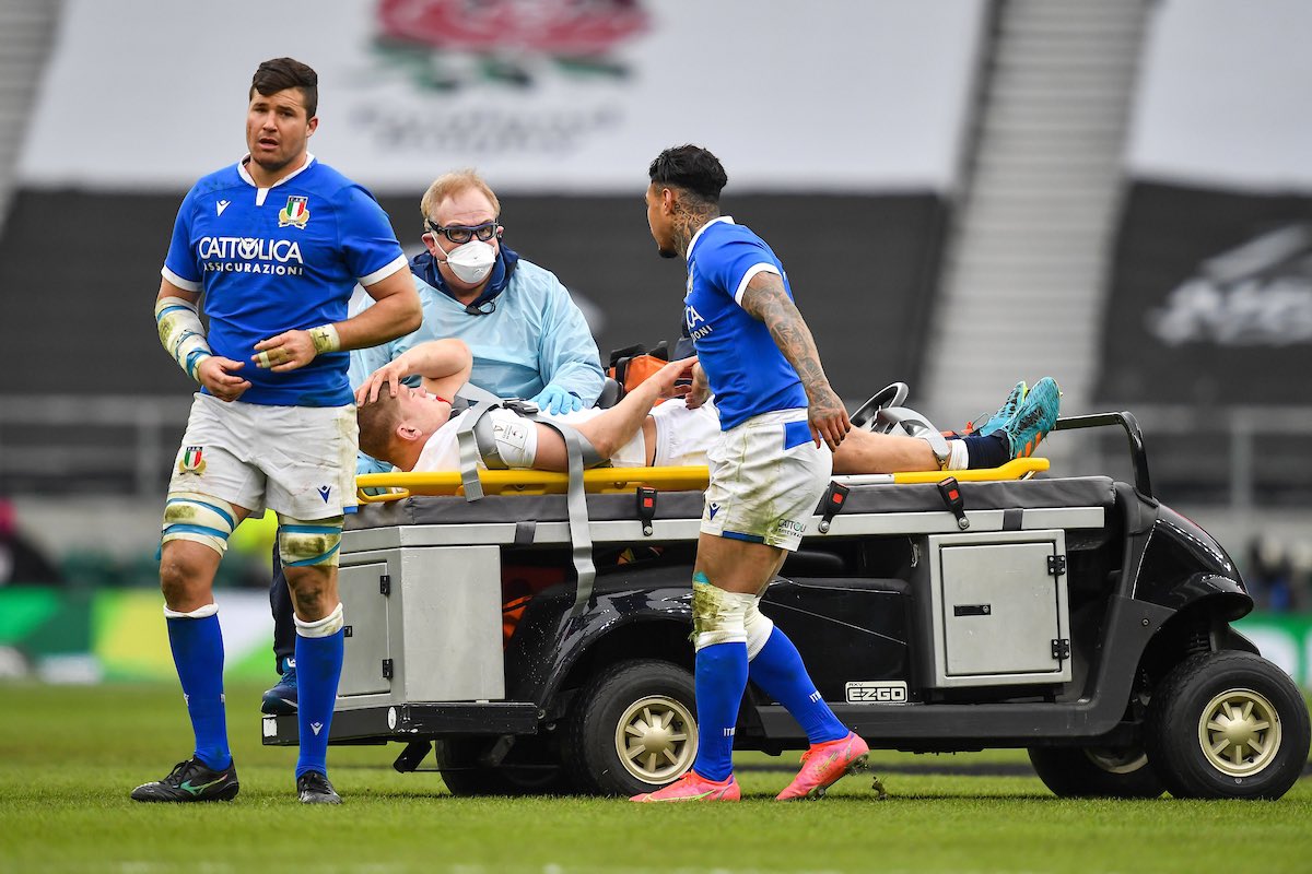 A quick message to Jack Willis. So sorry about what happened yesterday. Just Horrible and never nice to see. Myself and all the <a href="/Federugby/">Italrugby</a> boys are wishing you all the best🙏🏼I hope to see you back on the field again soon. Take care and we all know you will be back stronger💪🏼 Seb