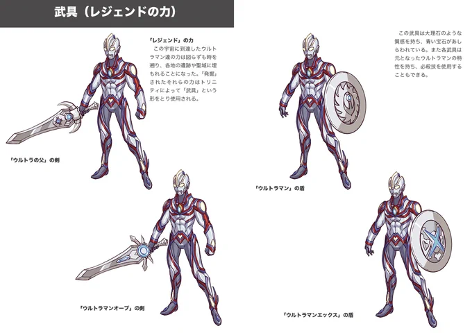 「ウルトラマントリニティ(仮)」企画書その2 次のウルトラマンはティガ絡みかもしれない…という噂や願望が飛びかってるので書いてみた。続き書きますがこの後は敵側や変身アイテムなどになる予定。 ※公式でもリークでもないですよ、念のため。 #オリトラマン #ウルトラマン #ウルトラマンティガ