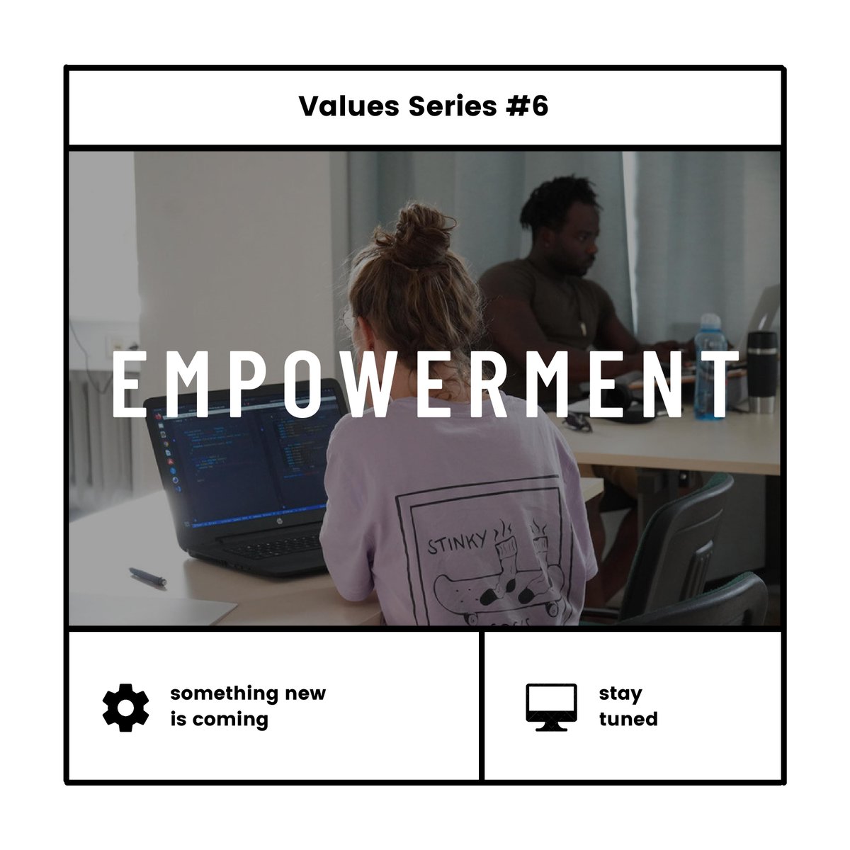 We encourage people to do what their #passion is. 
Going the extra mile to reach their goals and 
realize themselves and their #dreams.

#community #leipzig 
#coding #tech  #carreerchange  
#webdesign #diversity 
#empowerment