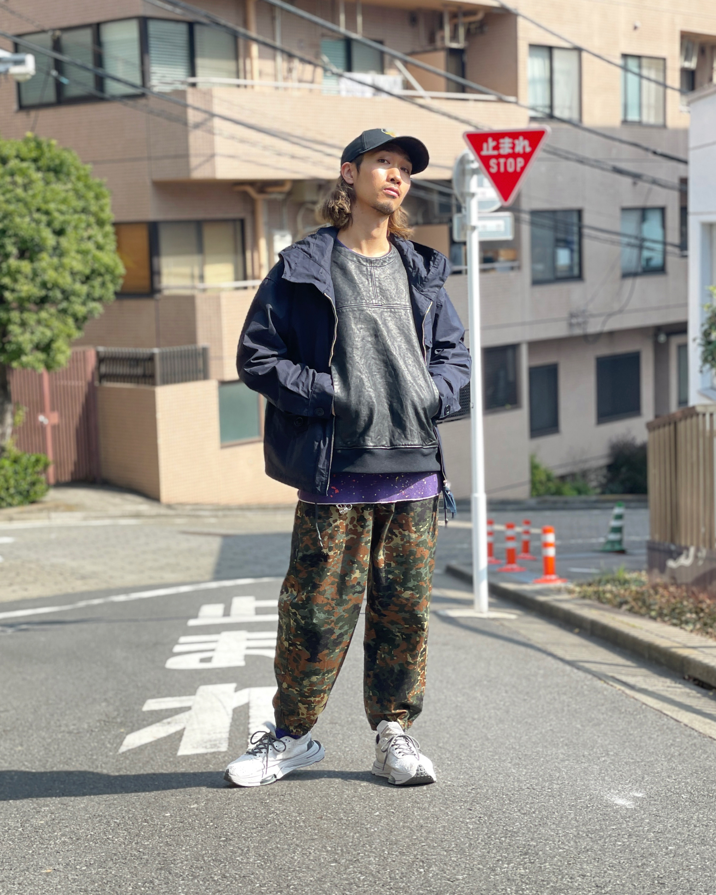 BRU NA BOINNE BNB 8.5パンツ L ブルーナボイン CAMO-