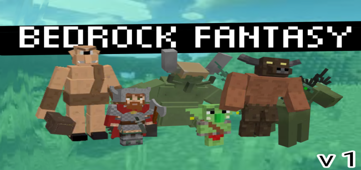 MCPEDL's tweet photo. Bedrock Fantasy - Addon - https://t.co/RMGFCz0Ulq - By @ArcaDrop https://t.co/E4OPwKrr04