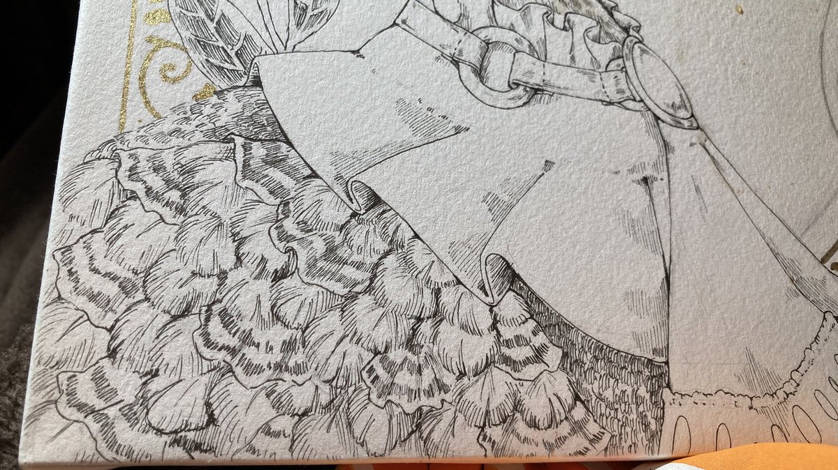 依頼絵のお気に入りポイント見て 