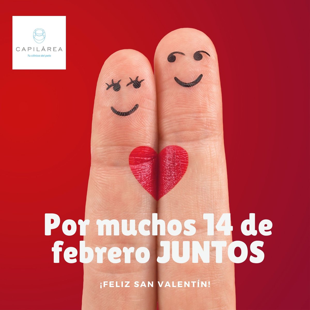 Capilarea's tweet image. Con tu pareja, hijos, amigos, familia, mascotas. Sea quien sea con quien lo celebres, te deseamos un muy ¡Feliz San Valentín!
❤️❤️❤️❤️
Disfruta del día 😀
#sanvalentin2021 #quevivaelamor #FelizSanValentin #loveyou