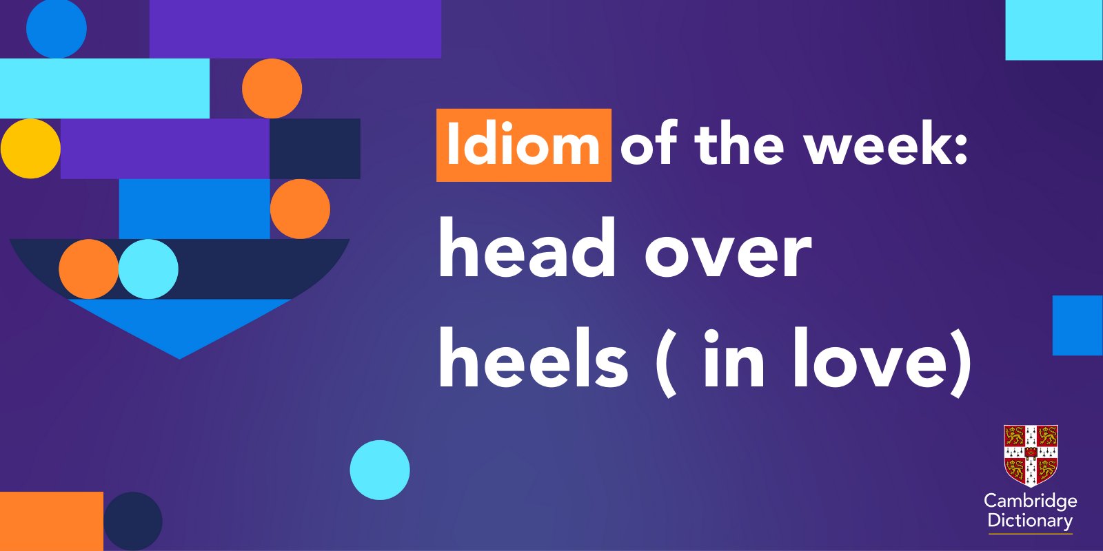 Manzil - 💎The Day's Idiom head over heels (in love) Meaning: completely in  love with another person: Example: Sevara fell head over heels in love with  Sarvar We used to be head