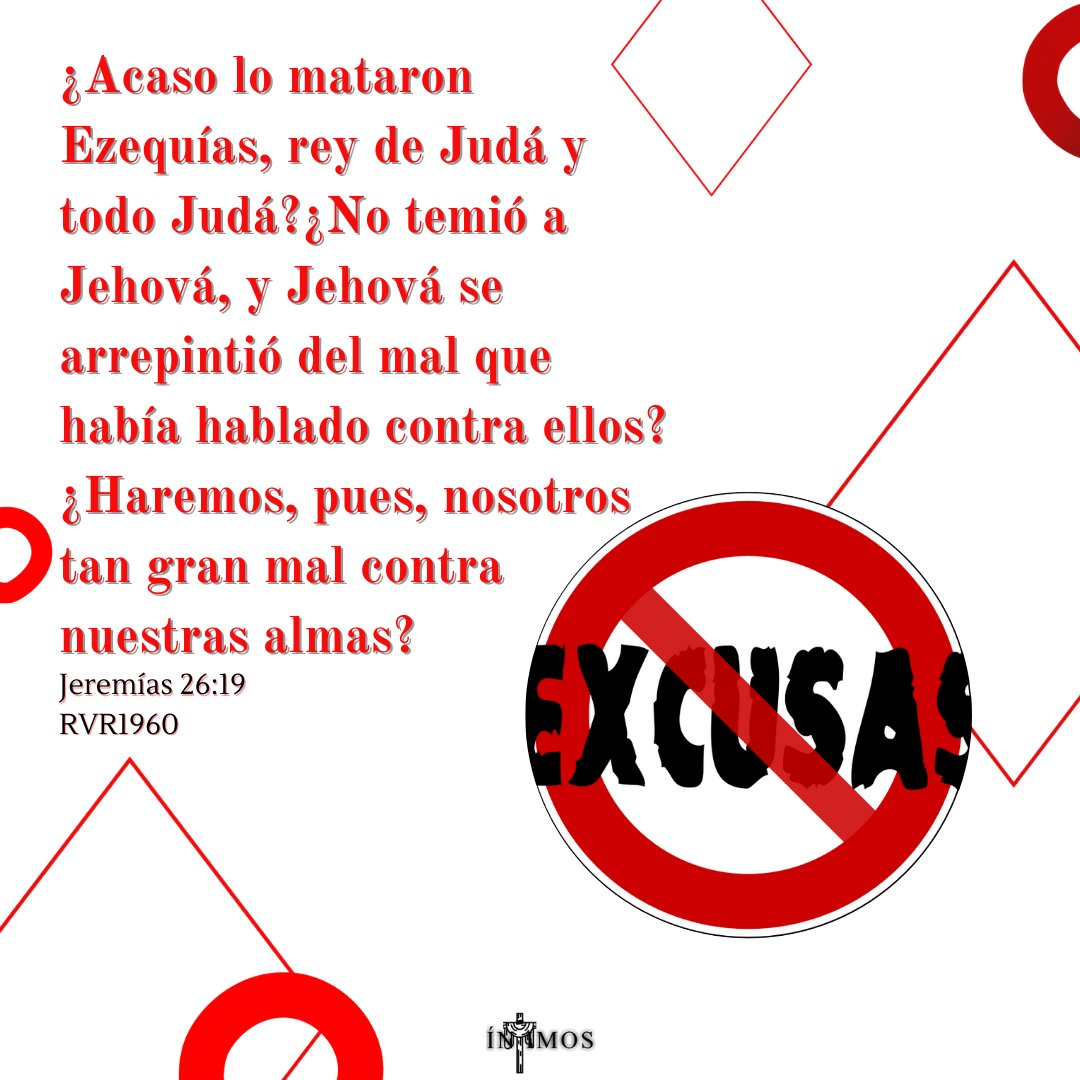__Intimos__'s tweet photo. "En este pasaje vemos la mano de Dios obrando en favor de Jeremías. Para entender el contexto; el Señor había enviado al profeta a hablar contra el templo y contra toda la ciudad, lo cual había..."
Devocional completo en: https://t.co/f3Py0oIEVE
#devocional https://t.co/Vj0JJ3vj7s