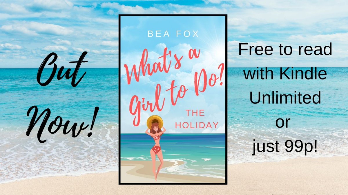 Happy #ValentinesDay my lovelies!

Surprise - my debut, THE HOLIDAY: WHAT'S A GIRL TO DO (book 1) is OUT TODAY! 5 whole days early 😍

Head off on holiday with Grace! Free with #KindleUnlimited or just 99p!

🇬🇧amazon.co.uk/dp/B08WKY9348/
🇺🇸amazon.com/dp/B08WKY9348/

#romcom #chicklit