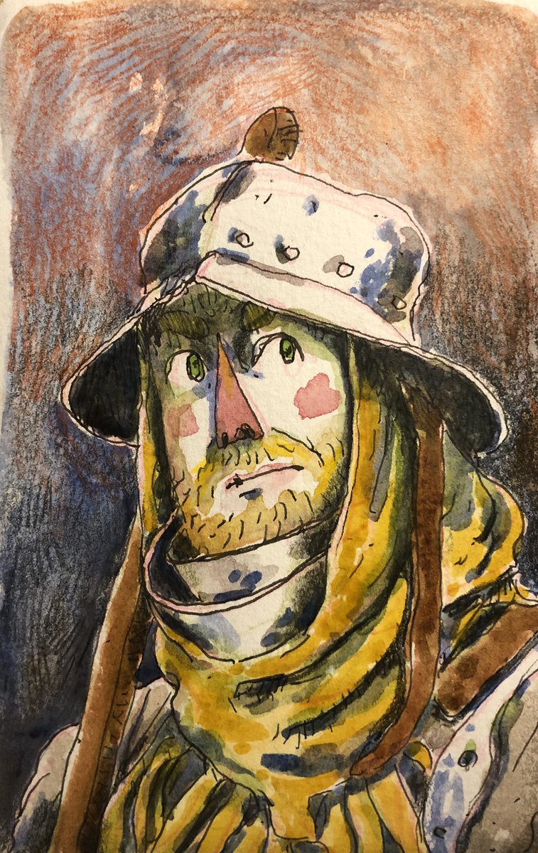 pakkinart's tweet photo. Guidoriccio
Crossbowmen - Watercolor portrait
For more illustrations, you can also check my Instagram account. Follow links in the profile section.
#crossbowman #watercolor #watercolorportrait #kaweco #pen #stilografica #winsorandnewton #moleskine #hat #armor #medieval #artist https://t.co/29foMdLWYy