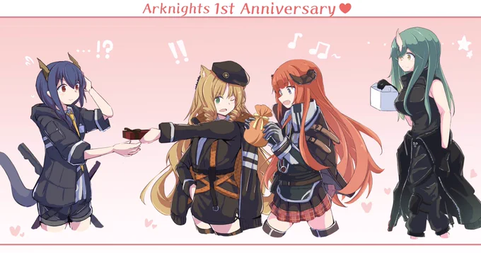 #アークナイツ 
#アークナイツ1周年 
#Arknights 
#Galaxyアークナイツイラコン
今日の龍門近衛局 