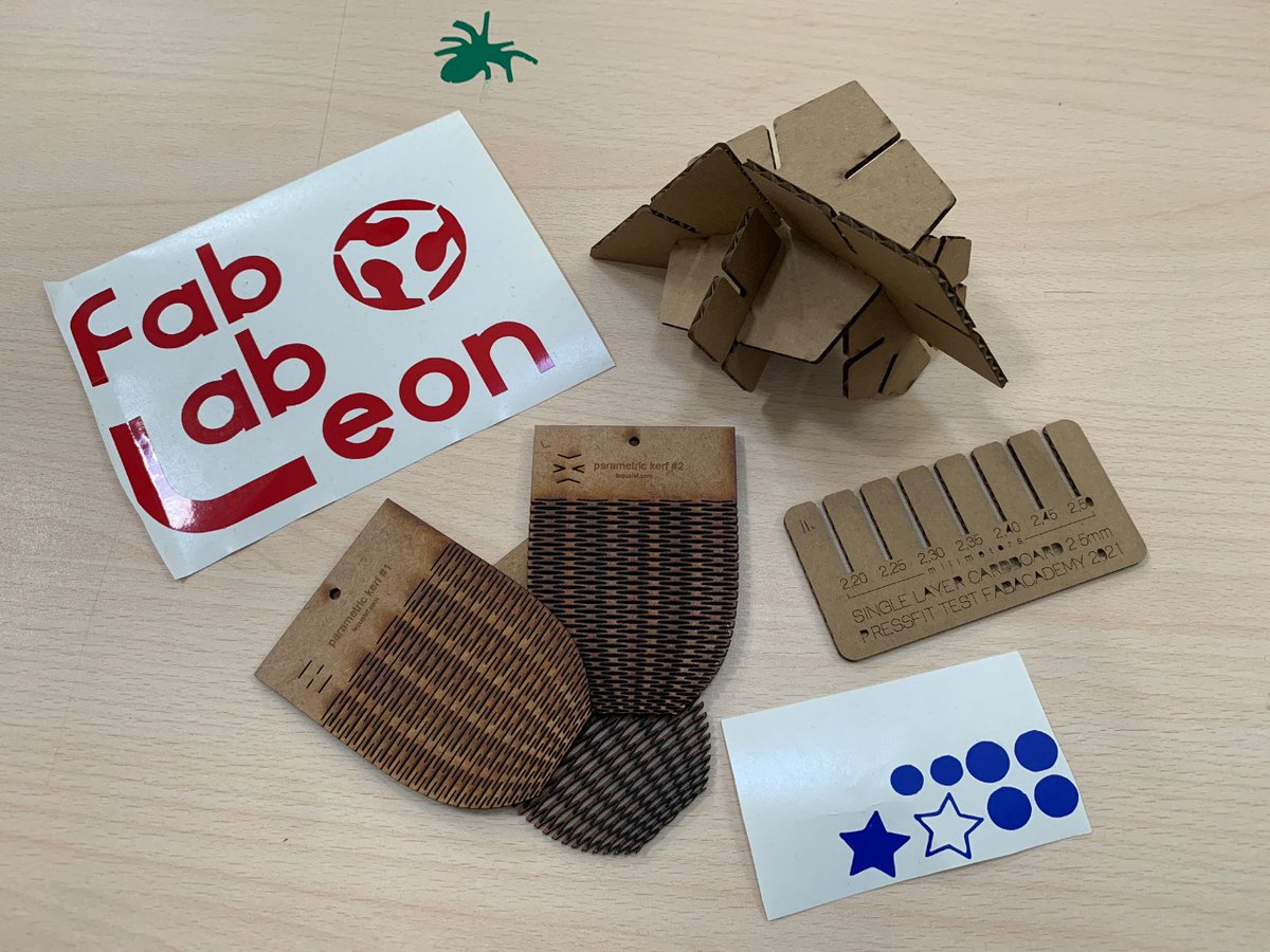 FabLabLeon's tweet image. Esta semana los estudiantes del @fabacademany utilizaran la cortadora laser y el ploter de corte para realizar diferentes test de materiales. Si quieres conocer más sobre el programa Fab Academy ⤵
mtr.cool/aqkdvrvcxw
#fabacademy2021 #fabacademy #fablabnetwork #cba